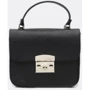 Женская сумка-сэтчел Ricco Grande черная (1l623-black): Фактура Матовая, Зернистая