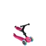 Самокат детский Globber серии GO UP Active Lights фисташково-розовый (744-110): Конструкция рамы складная