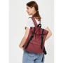 Жіночий рюкзак Sambag RollTop Milton бордовий (24211005)