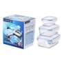 Емкость для хранения Набор емкостей для хранения Luminarc Pure Box G8598 (3 пр.) фото 2