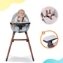 Стульчик для кормления 2 в 1 Kinderkraft Finix Ecru (KHFINIX0ECR0000) фото 11