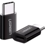Адаптер Ugreen Adapter USB-C to microUSB Black (30391): Цвет черный