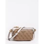 Жіноча сумка крос боді Guess Mika Double Pouch Crossbody коричнева (HWSB7967700-BRO)