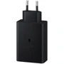 Зарядное устройство Samsung Wall Charger USB+2xUSB-C Trio 65W+15W+25W Black (EP-T6530NBEGRU): Кабель в комплекте отсутствует