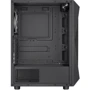 Корпус AeroCool Falcon-G-BK-v2: Материал передней панели пластик и металл