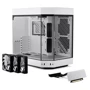 Корпус HYTE Y60 Snow White (CS-HYTE-Y60-WW): Материал передней панели закаленное стекло