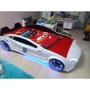 Детская кровать машина Fantasy Mercedes белая фото 9