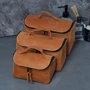 Косметичка INCARNE Timeless Коньяк M 22x13.5x10 см фото 9