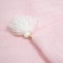 Плед Twins pink 120x90 см муслиновый утеплённый розовый (1610-PMУ-08): Тип плед