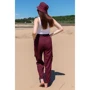 Брюки FLFashion Атом ЧБА 3502 46 бордовые: Фасон Карго