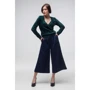 Брюки FLFashion Дебют ТКД 2722 46 синие: Вид Брюки