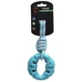 Игрушка AnimAll GrizZzly 9758 кольцо с канатом для собак 33х10х4 см PS8026 голубое (141309)