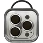 Захисне скло для iPhone Epik Metal Classic Silver for Camera iPhone 15 Pro / 15 Pro Max: Тип захисту екрана на камеру
