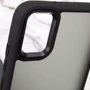 Чехол для телефонов Epik TPU+PC Lyon Frosted Case Black for Samsung A055 Galaxy A05: Материал TPU (термополиуретан) и поликарбонат