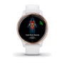 Смарт-часы Garmin Venu 2S Rose Gold Stainless Steel Bezel with White Case and Silicone Band (010-02429-13): Интерфейсы подключения Bluetooth , ANT +