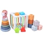 Набір для розвитку 4в1 Soft Rubber Baby Set 19 елементів (1281): Призначення іграшки Мелкая моторика, Сообразительность, Цветовое восприятие, Сенсорные навыки, Любознательность, Логическое мышление, Координация движений
