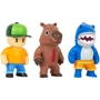Набор коллекционных фигурок Stumble Guys - Мегалодон, Мистер Стамбл, Капибара (SG2020-1): Пол Унисекс
