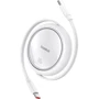 Кабель Baseus Cable USB-C to USB-C Free2Draw Mini Retractable Charging 100W 1m White (P10364500211-00)