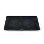 Підставка для ноутбука GEMBIRD 15 2x125 mm fan, black (NBS-2F15-02): Тип охолодження активне