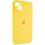 Чехол для iPhone Mobile Case Silicone Case Full Camera Protective Yellow for iPhone 15: Цвет желтый