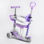 Самокат Best Scooter фиолетовый (B-4125): Максимальная допустимая нагрузка, кг 60