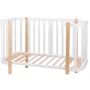 Детская кроватка Babyroom Луна 120x60 см белый - светлый (натуральный) (625643)