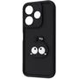 Чехол для телефонов Mobile Case Pretty Things Black/Eyes for Xiaomi Redmi 13 4G / Poco M6 4G / Note 13R
