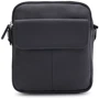 Чоловіча сумка через плече чорна Keizer (K12301bl-black)