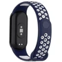 Ремінець Becover Sport Band Vents Style Blue/White for Xiaomi Smart Band 10 (713632)