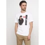 Футболка H&M 7625839 S белая с принтом