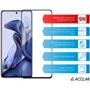 Аксесуар для смартфона ACCLAB Tempered Glass Full Glue Black для Xiaomi Mi 11T / Mi 11T Pro: Колір черный
