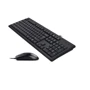 Комплект дротовий A4Tech KR-8372 Black: інтерфейс підключення USB