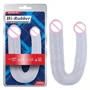 Фаллоимитатор двойной CHISA 17.7 Inch Dildo Clear