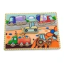 Деревянная рамка-вкладыш Viga Toys Спецмашины (56439)