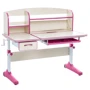 Растущая парта для школьников Cubby Ammi pink