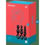 Набор анальных пробок Satisfyer Booty Call, 3 шт (черный)