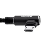 Кабель Baseus USB Cable to microUSB MVP Elbow 1m Black (CAMMVP-A01): Длина 1 м
