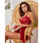 Пеньюар NDS 3372-2 One Size Burgundy (23616)