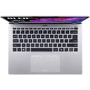 Ноутбук Acer Swift Go 14 SFG14-74-74SQ Pure Silver (NX.JCWEU.005) UA: Процесор Intel Core Ultra 5 225H (1.7 - 4.9 ГГц) / 16 - ядерный