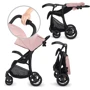 Візок Kinderkraft Cruiser Pink (KKWCRUIPNK0000): Ширина шасі 53 см