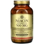 Solgar Niacin Vitamin B3 500 мг Ніацин Вітамін B3 250 капсул на рослинній основі