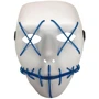 Неоновая маска для вечеринок с подсветкой UFT LED Mask 1 Blue фото 2