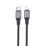 Кабель Hoco Cable USB-C to Lightning X92 Honest 2.4A 3m Black