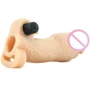 Удлиняющая насадка на пенис с вибрацией Fx Vibr Real Feel 2