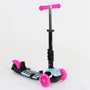 Самокат 5в1 Best Scooter (PU колеса з підсвічуванням) Абстракція Multicolor (84215): Конструкція рами цільна