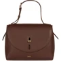 Жіноча сумка-сетчел Furla Net M Top Handle коричнева (BAFQFUA)