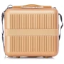 Бьюти-кейс Semi Line 16L Gold золотой (T5663-2): Фактура Глянцевая, Матовая