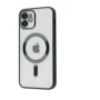 Чехол для iPhone TPU Case Metal Matte Case with Magnetic Ring Dark Green for iPhone 14 Pro