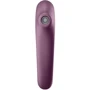 Вакуумный стимулятор с вибрацией Satisfyer Dual Kiss Wine Red