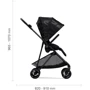 Прогулочная коляска Cybex Melio Real Black с бампером (522002631) фото 17